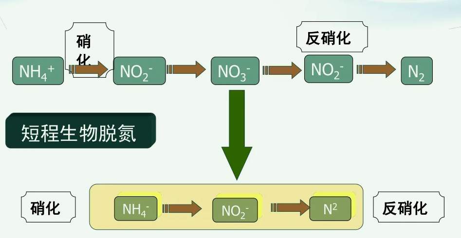 短程硝化反硝化工艺原理（什么是短程硝化）