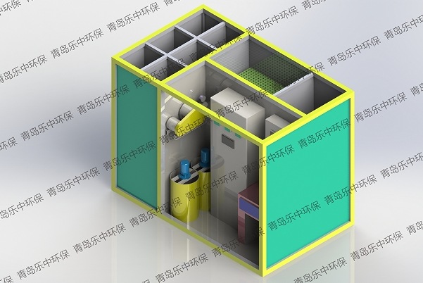 一体化净水设备设计图